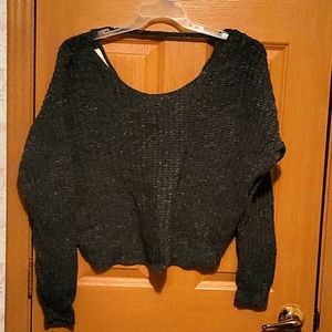 Crop sweater